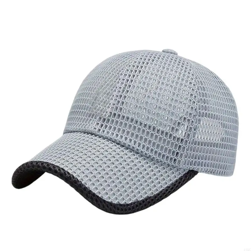 Mesh Baseball Cap Sun Protective Lightweight Fabric Moisture Management Technology Unisex Design 