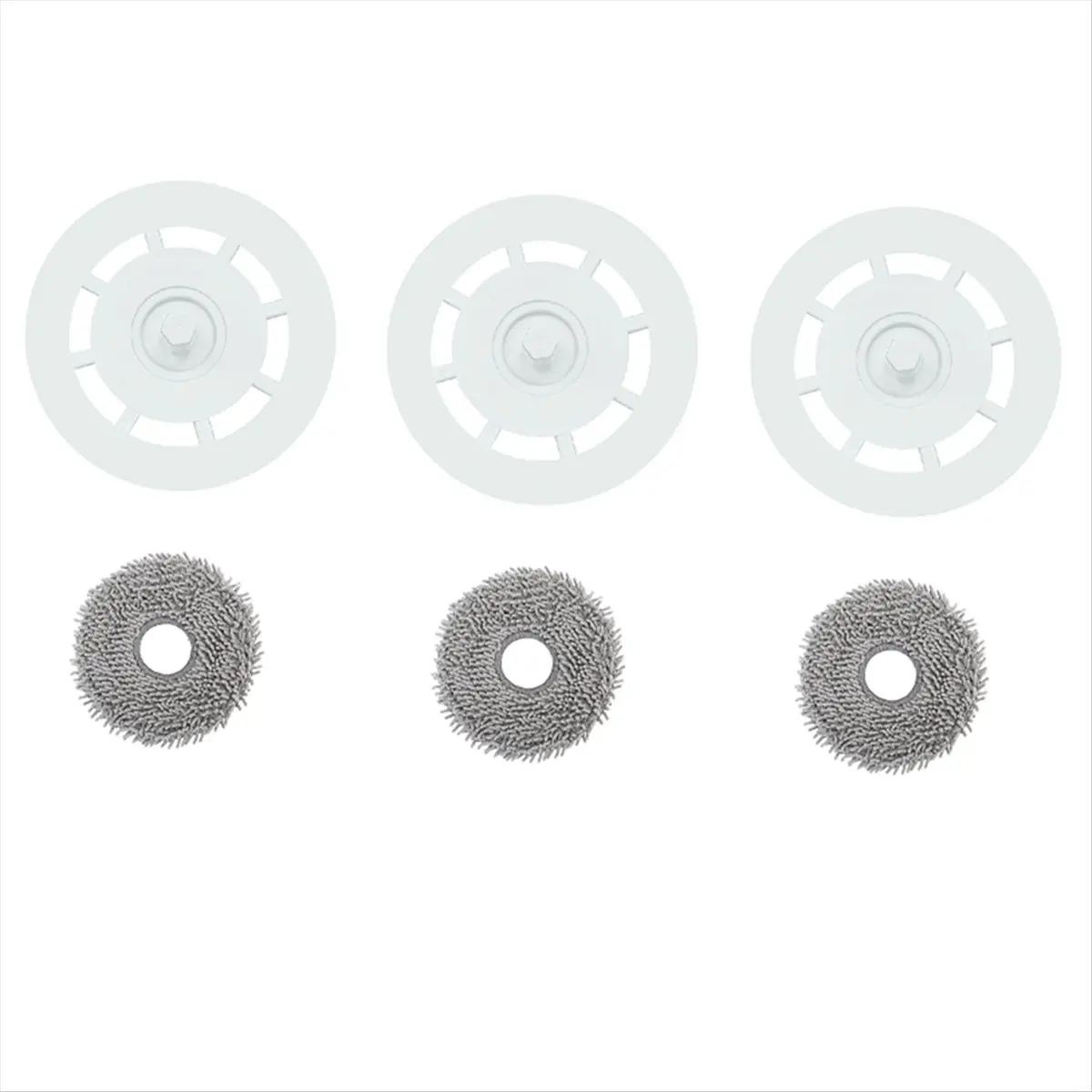 YDSC 6 Pcs for Roborock Q Revo / P10 / A7400RR Mop Pad Spare Parts Robot Vacuum Cleaner Replacement Parts view 3