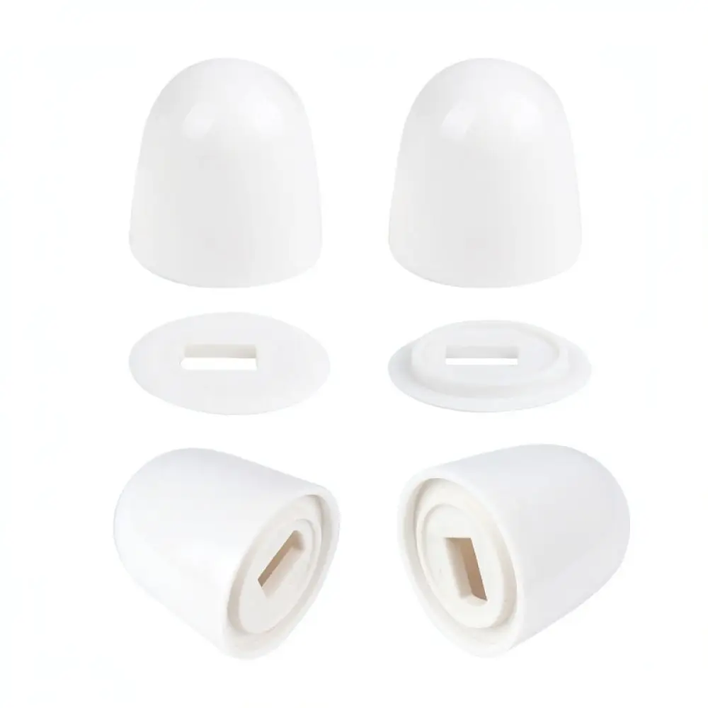 Plastic Toilet Bolt Concealing Caps Raised Decorative Covers Bathroom Hardware Replacement Parts Sanitary Fitting
