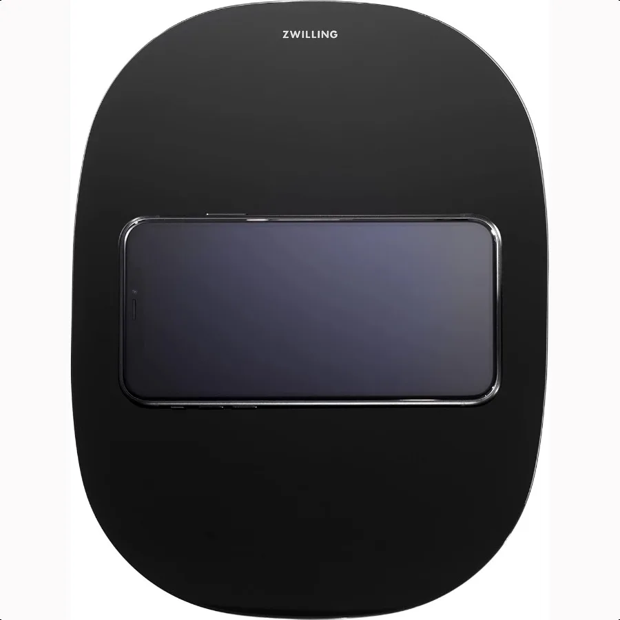 

Enfinigy 2in1 Digital Kitchen Food Scale Wirel Charging Station Max weight 22lbs Grams Ounces 0.1gram Accuracy Black