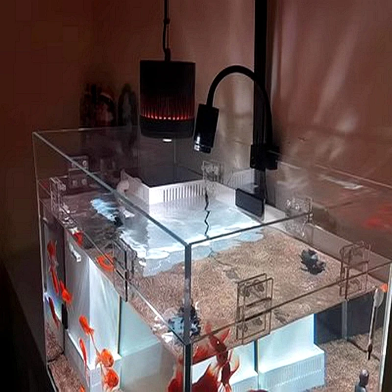 Acrylic Turtle Tank Barrier Prevent Jumping Fish Tank Heightened Barrier Prevent Escape Standard Model for Small to Large Tanks