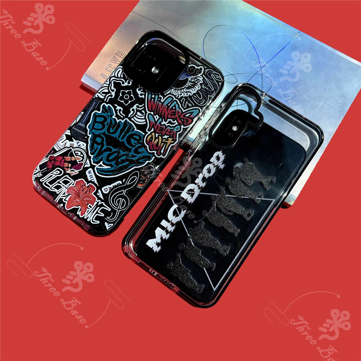 حافظة هاتف Mic Drop jk Tattoo لهاتف Google Pixel 9 PRO XL Pixel 9 PRO Pixel 8 Pixel 8 Pro Pixel 8A Pixel 7 pro Pixel 6A غلاف ناعم