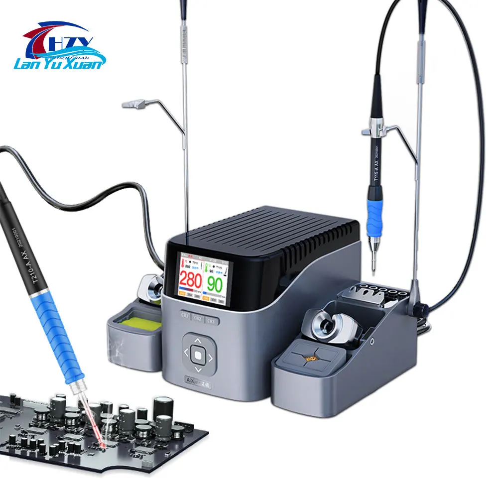 JCID AIXUN T3B T210 Intelligent Soldering Station With Electric Soldering Iron Repair Solder Tools Electric Welding Station