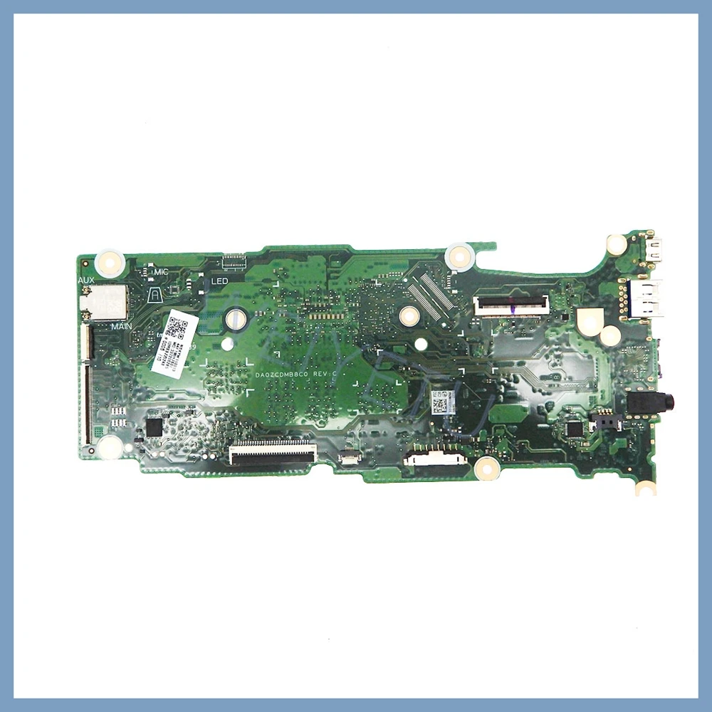 DA0ZCDMB8C0 Notebook Mainboard For Acer Chromebook C734T Laptop Motherboard with N5100 CPU 8GB-RAM 64GB-SSD NB.AYW11.001 test ok