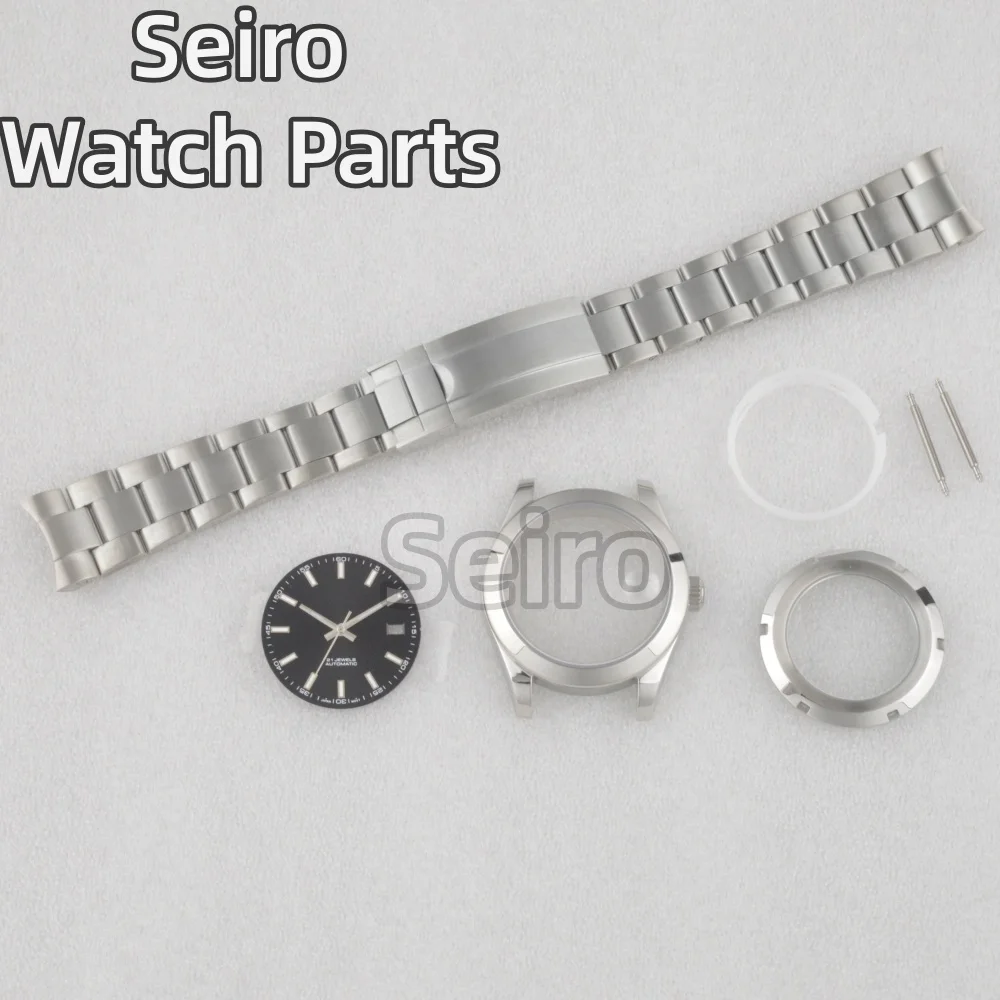 41 مللي متر nh35 حافظة المحار اليوبيل سوار ل Datejust nh35 nh36 حركة 31 مللي متر الهاتفي الياقوت ارتفع الذهب الفضة حاوية من الفولاذ المقاوم للصدأ