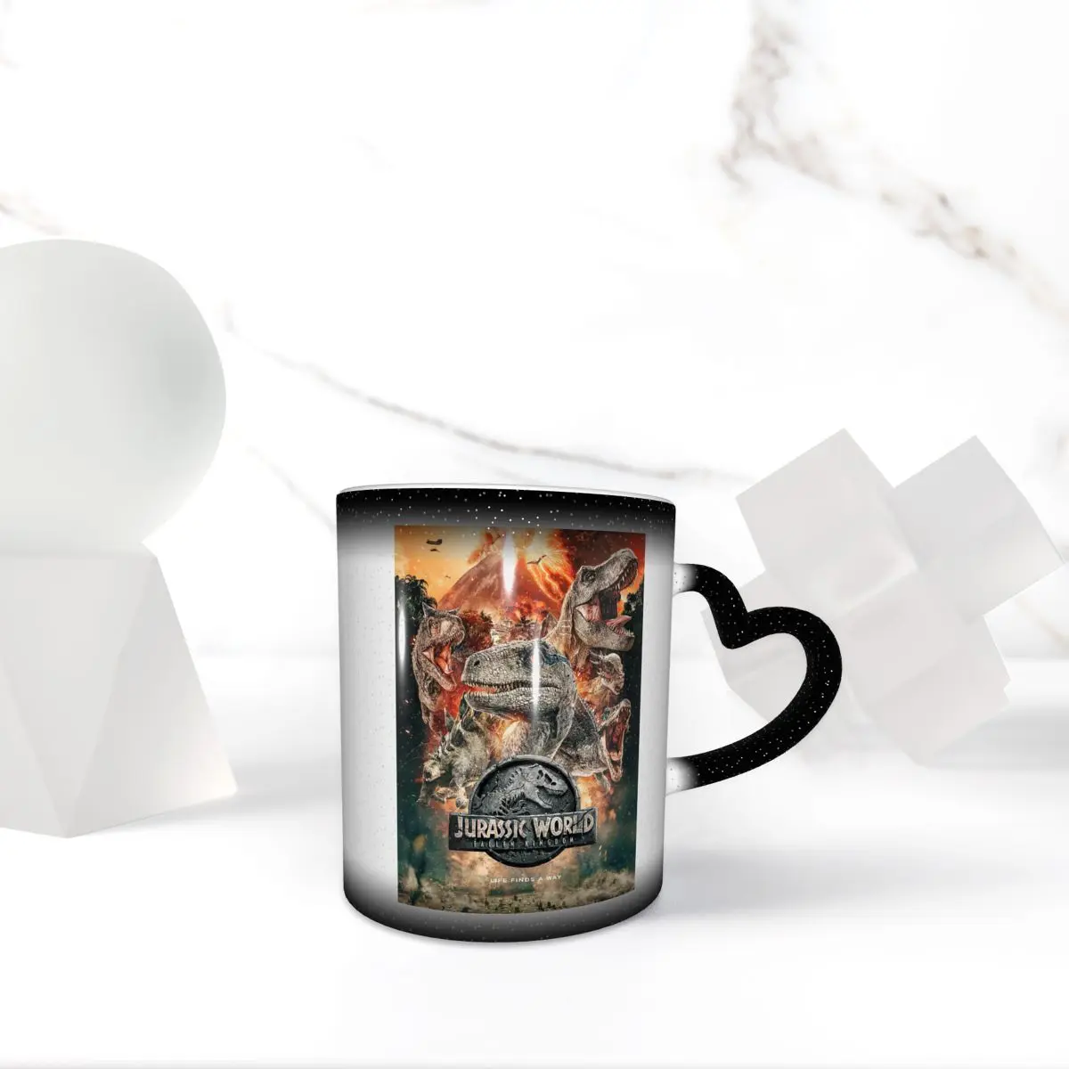 

Jurassic World DinosaurFallen Kingdom 2018 Mug Funny Ceramic Coffee Cups Tea Mugs Milk Cup Drinkware Gift for Woman Man