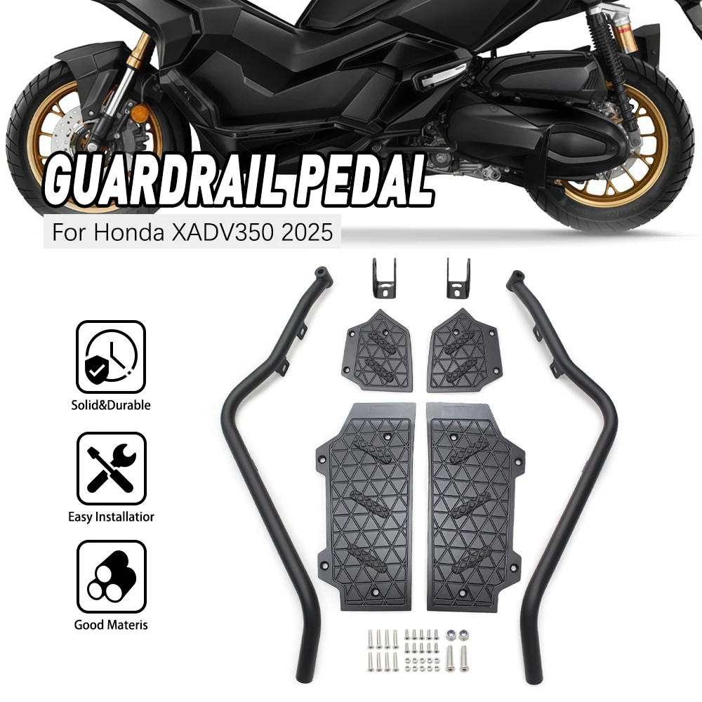 

Motorcycle Driver Foot Board Accessories Footrest Foot Rest Pads Board Pedals Fit For Honda ADV350 ADV 350 2025