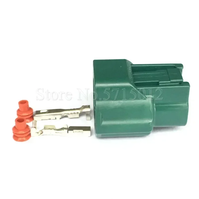 2 Hole 6189-0775 RS 090 Series Automotive Connectors With Pins And Seals