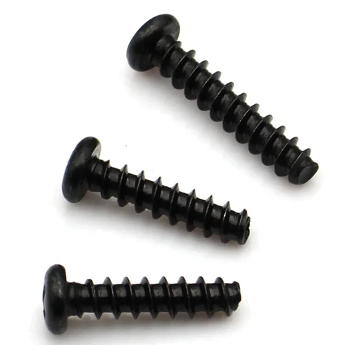 Imagen 2 del producto M1 M1.2 M1.4 M1.5 M1.6 M1.7 M2 M2.2 M2.3 M2.5 M2.6 M3 M3.5 M4 M5 Tornillos autorroscantes de cabeza Phillips de acero al carbono negro