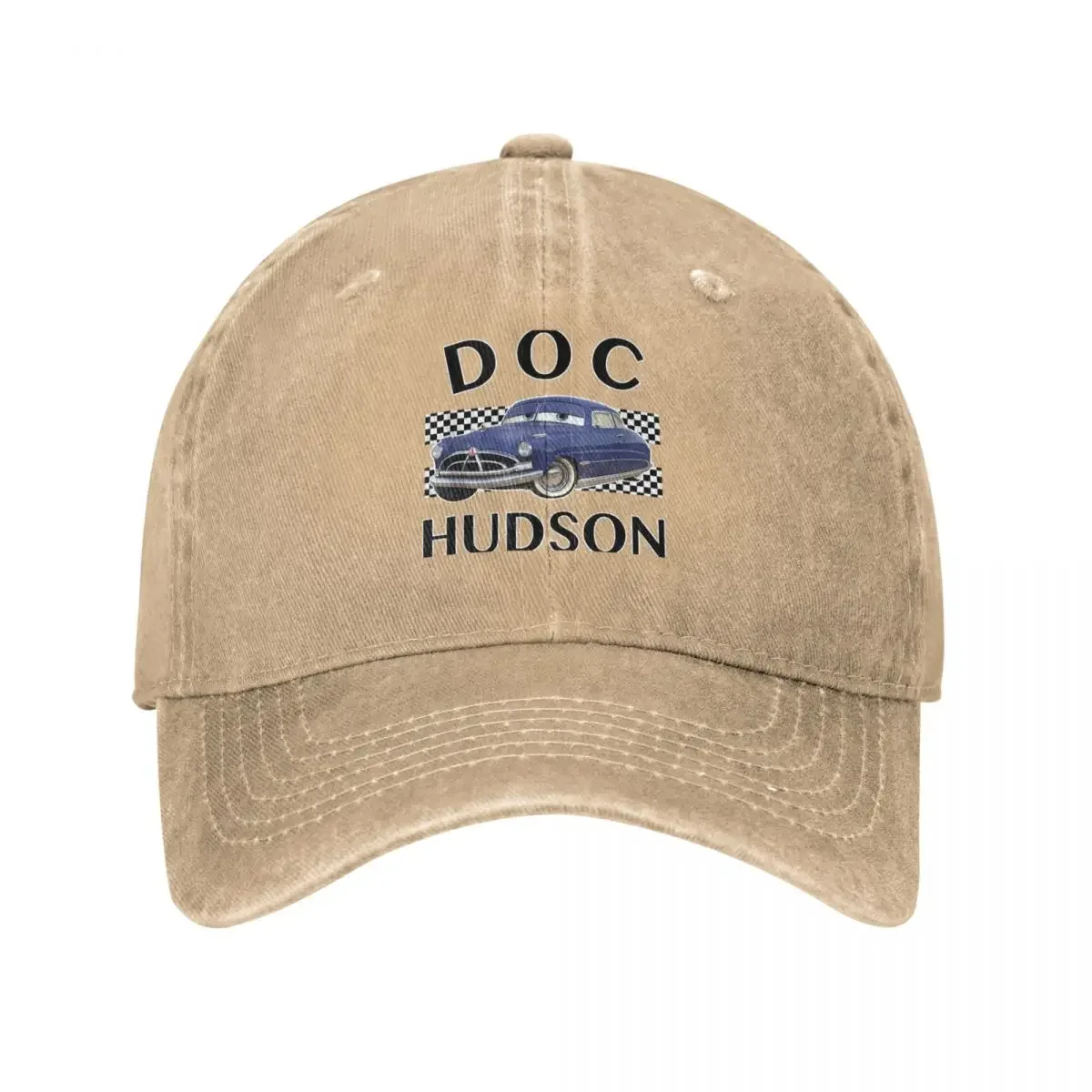 Cars Doc Hudson Finish Baseball Cap summer hat beach hat Horse Hat Military Cap Man Caps For Women Men's