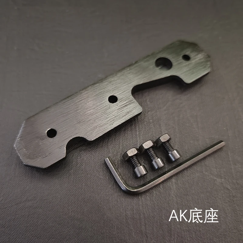 Tactical AK47 Steel Dovetail Side Plate Milled Stamped Receivers Accepts AK Side Rail Scope Mount Ruger 10/22 Hunting Base