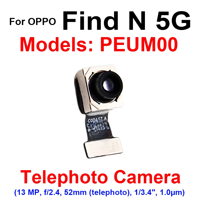 For OPPO Find N N2 Flip 5G Front Back Camera Back Main Primary Camera Flex Cable Front Facing Rear Camera Flex Cable Repair