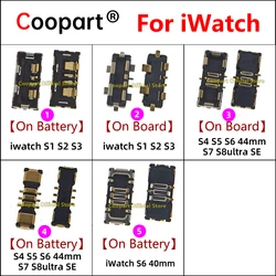 Inner Battery Jack FPC Connector Contact Holder Flex Cable Plug For Apple Watch Series S1 S2 S3 S4 S5 S6 SE 40MM 42MM