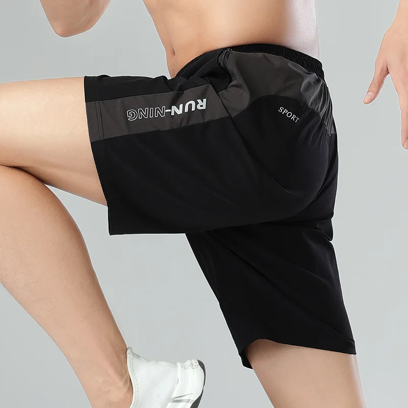 Pantalones cortos deportivos para hombre, Shorts transpirables de secado rápido para entrenamiento, gimnasio, Jogging, informales, talla grande, 2022