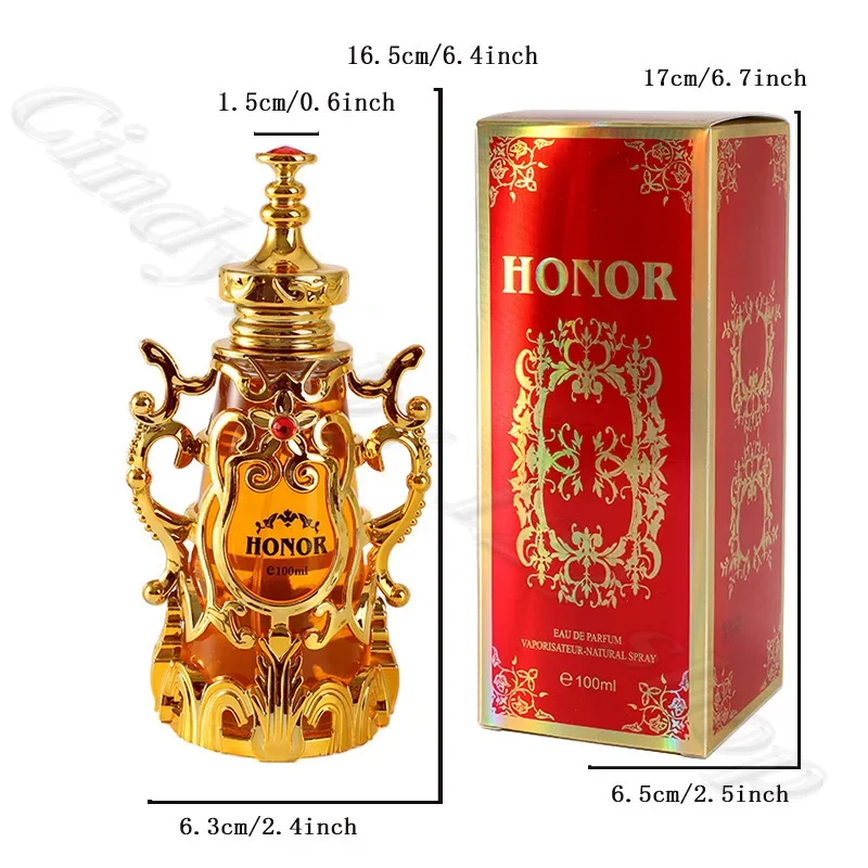 Arabian Divine Lamp Perfume Middle East Fragrance Thick Fragrance Covering Body Odor Lasting Fragrance 100ml