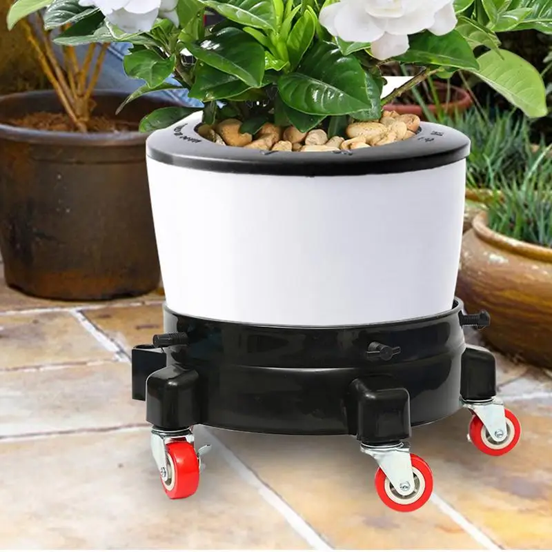 Bucket Dolly Car Wash Bucket With Wheels Bucket Cart Multifunctional Bucket Holder Car Wash Accessories For Driveway Sealing