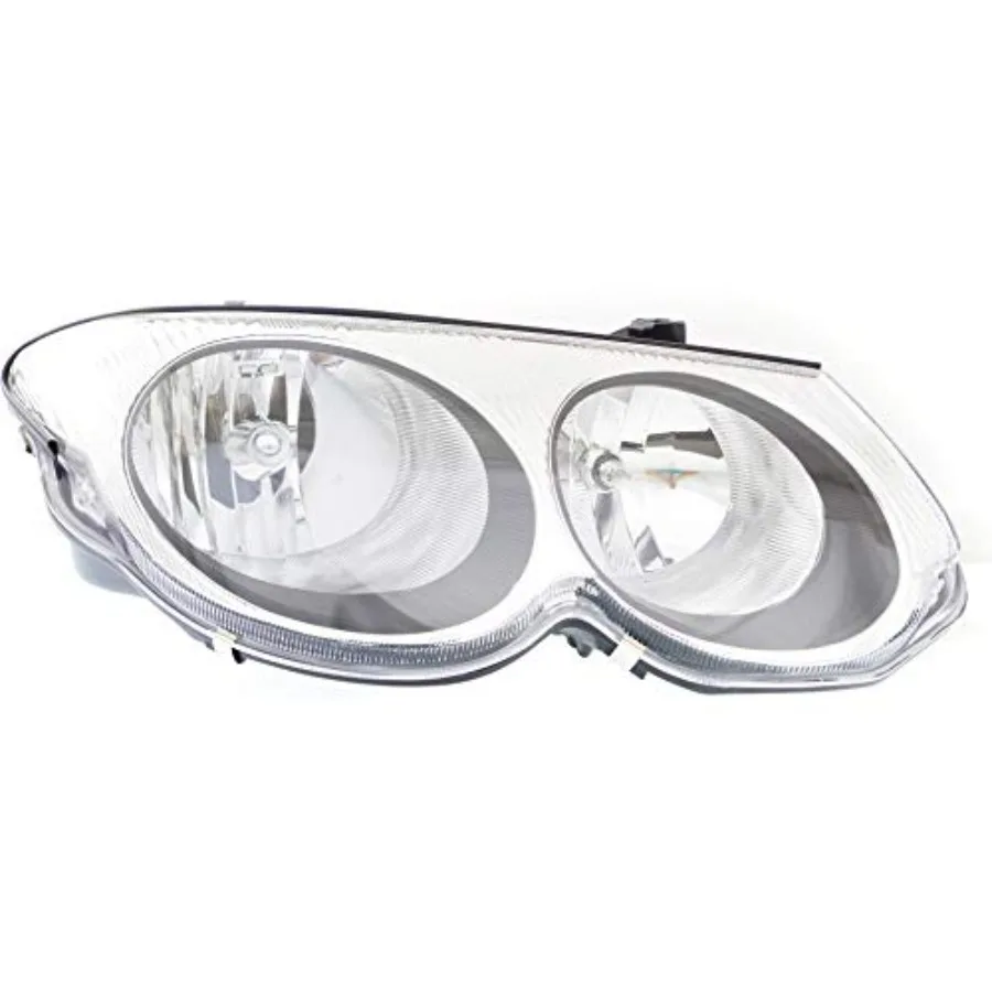 استبدال مجموعة المصابيح الأمامية اليمنى لكرايسلر 300M 19992004 مع لمبة هالوجين حل الإضاءة عالية الوضوح لني #1