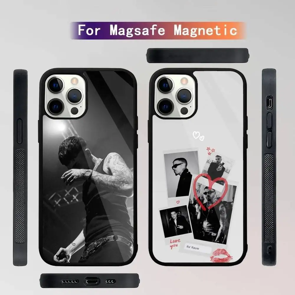 

Singer R-Rauw Alejandro Phone Case For iPhone 16,15,14,13,12,11,Plus,Pro,Max Mini Magsafe Magnetic Wireless Charging