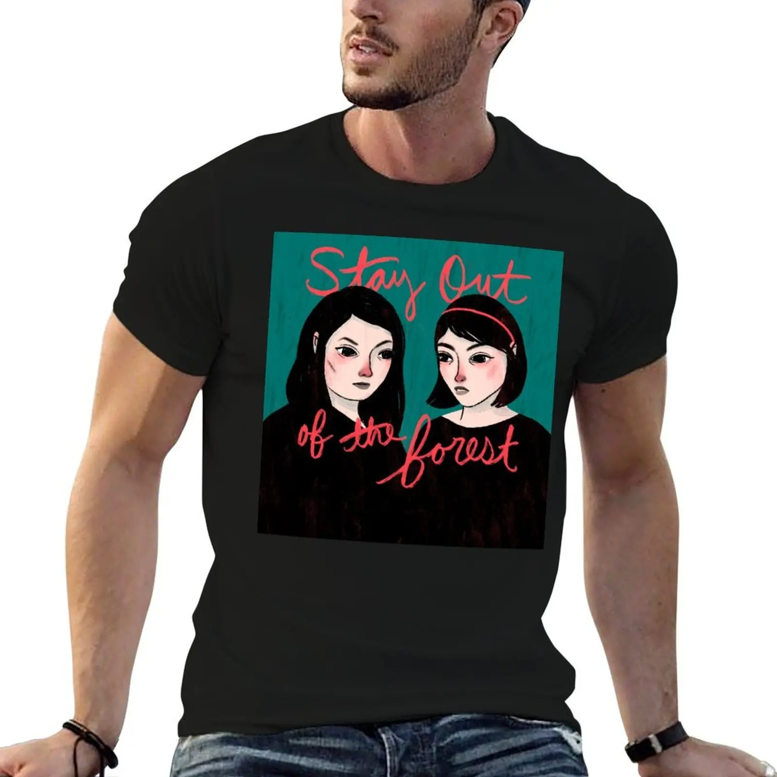 

Stay Out of the Forest MFM SSDGM T-Shirt cotton t shirts high quality funny t shirts man man t shirts for men casual T-shirt