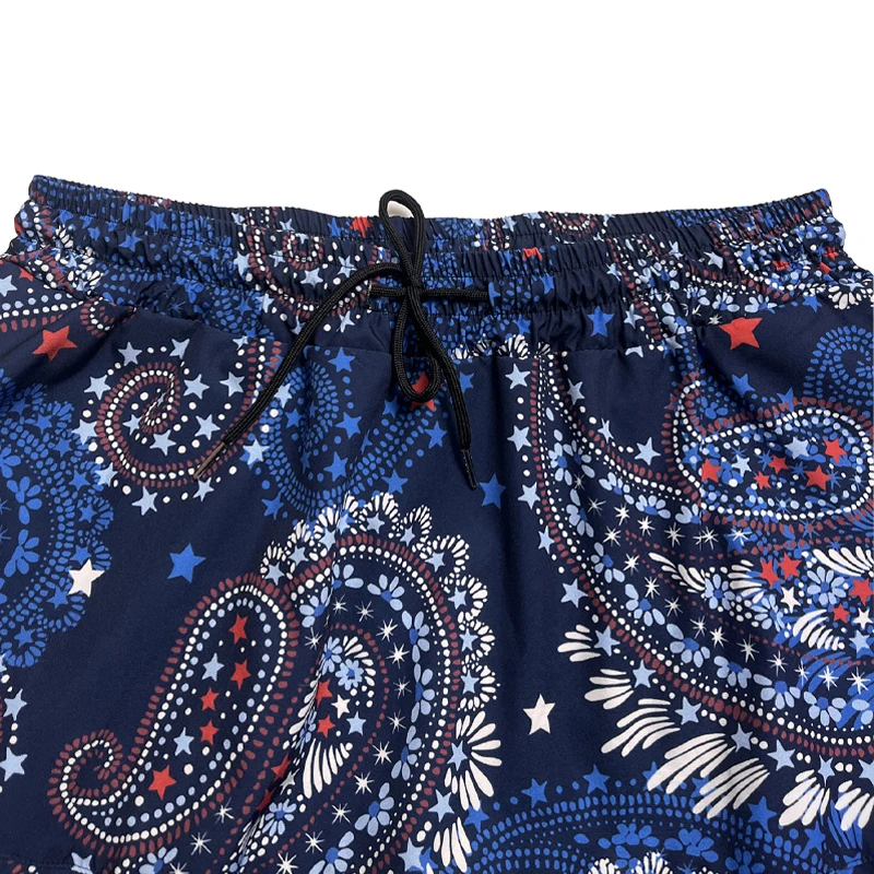 Męskie spodnie haremowe Cargo Peris z nadrukiem Casualowe spodnie do jogi Oddychająca, lekka, szybkoschnąca odzież męska