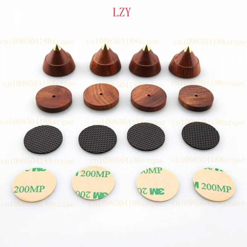 

4 комплекта динамиков из палисандра размером 23x20 мм, шипованная подушка, изолирующая подставка, усилитель для ног, компакт-диск