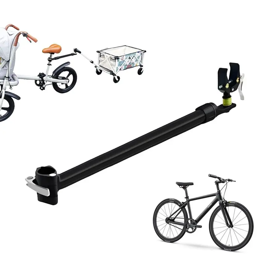 

Trailer Hitch Connector for Portable Folding Wagon Collapsible Steel Garden Cart Wagons Carts Bicycle Trailer for Grocery Sports