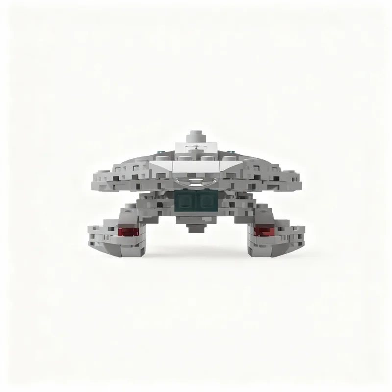206pcs MOC Expedition-Class USS Beagle Adaptive Long-Term Research Explorer Space Model Building Blocks Construction Collection