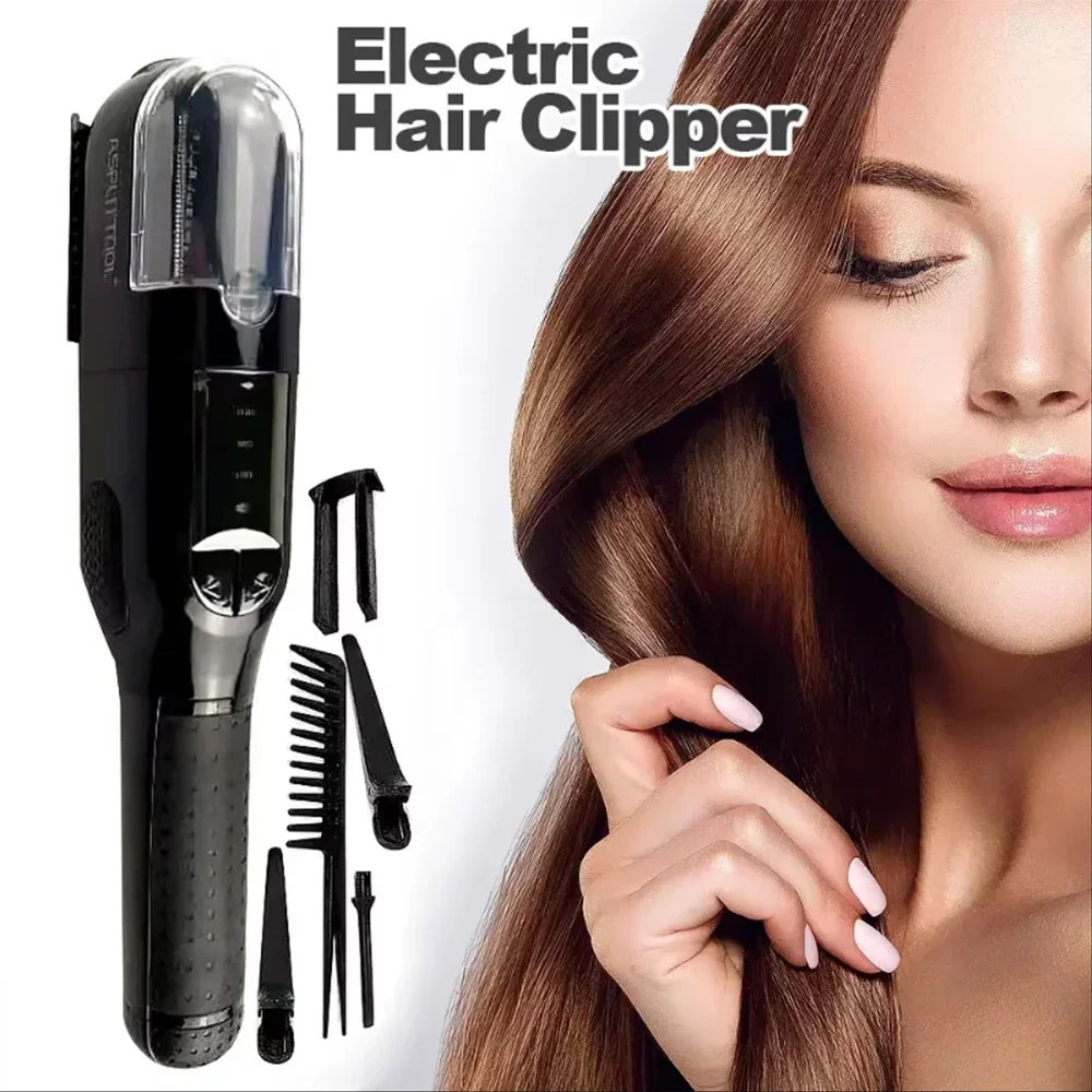 Rechargeable Split Ends Hair Trimmer Dry Damaged Remover Automatic Trim Split Women Cordless Hair Cutting Machine Hair Clipper