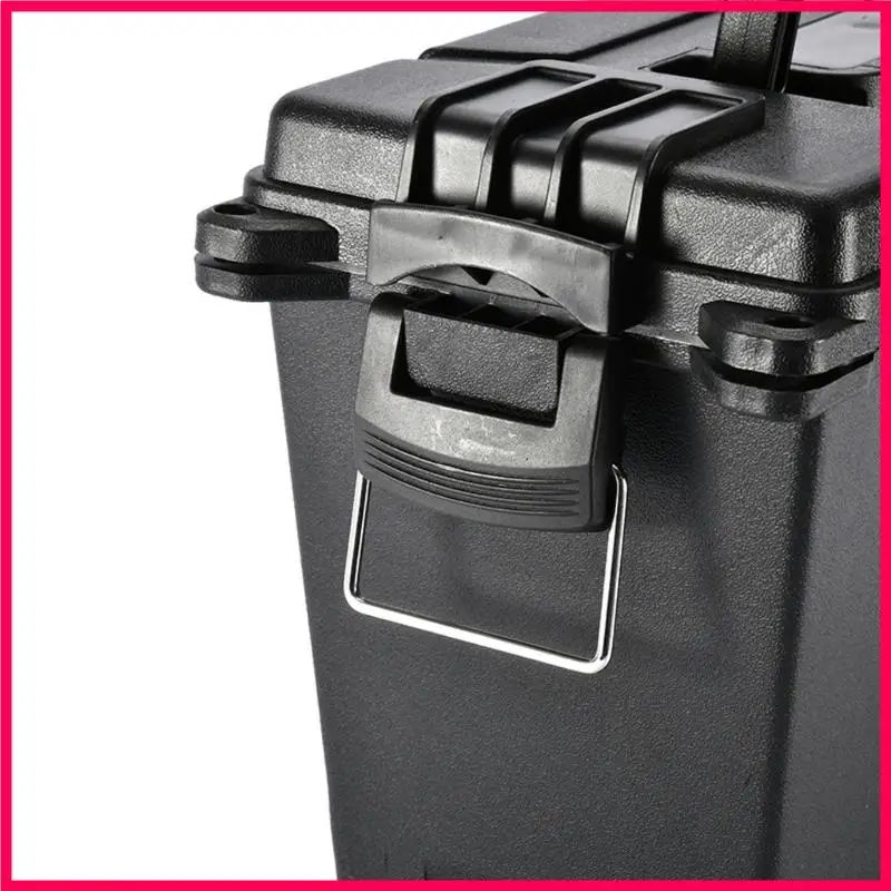 

H051 Waterproof Fishing Tackle Storage Box With Security Lock Heavy Duty Organizers For Outdoor Angling Tool And Equipment
