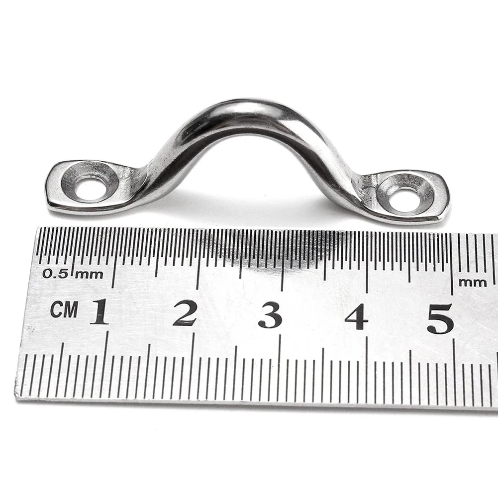 عين من أسلاك الفولاذ المقاوم للصدأ ، قارب بحري ، ربط لأسفل ، خطاف درابزين ، مظلة جمل ، يخت خلفي ، ملحقات سفينة ، 5 أحزمة ، 4 قوس