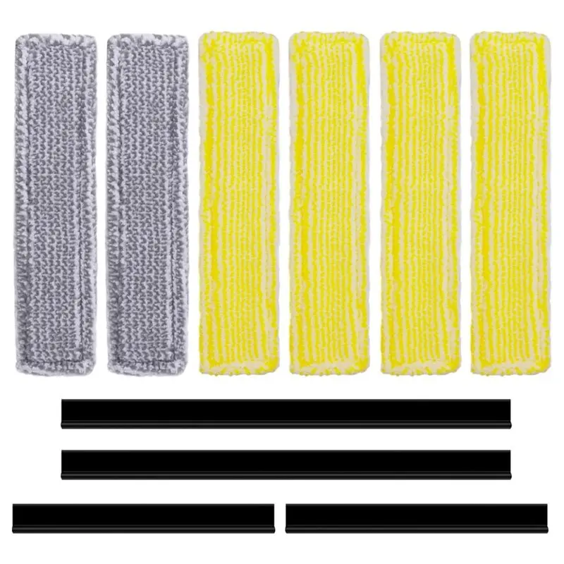 

Аксессуары для оконных моек Karcher WV1, WV2, WV5: насадки из микрофибры + сменные резиновые уплотнители для отжима