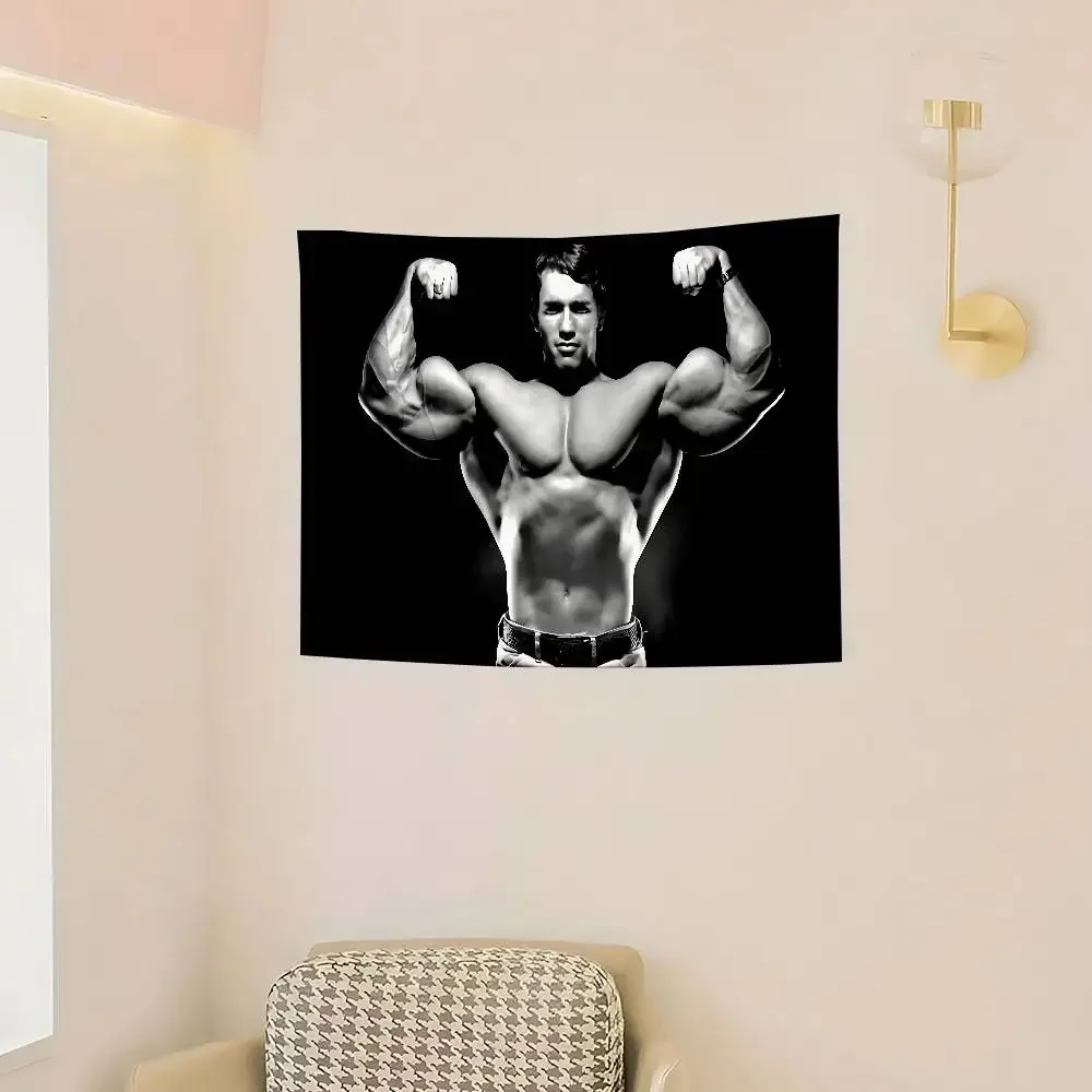 Bodybuilding GYM Arnold Schwarzenegger Flags Room Decor Outdoor Decors Personalized Items Flags For Bedrooms Home Funny