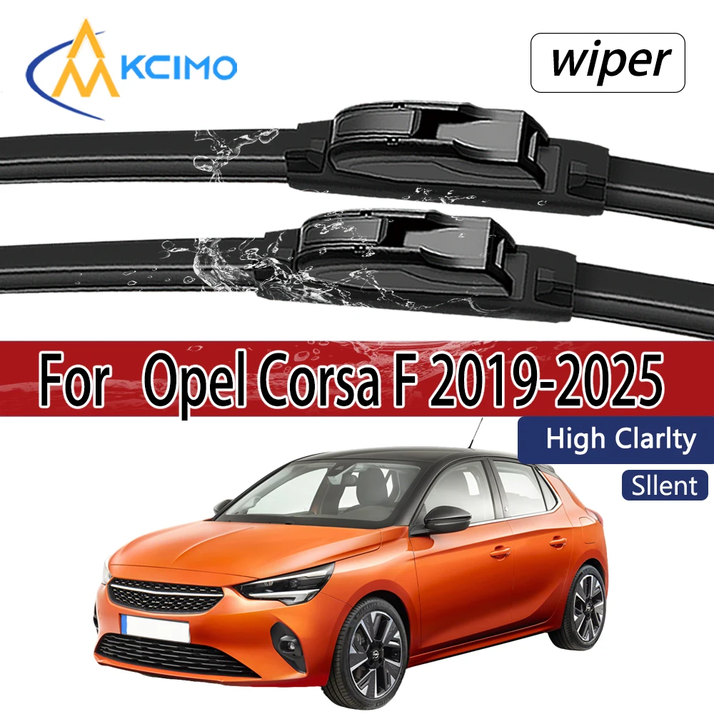 Für Opel Corsa F 2019-2025 Frontscheibenwischerblätter 2 Stück Windschutzscheiben-Fenster-Zubehör