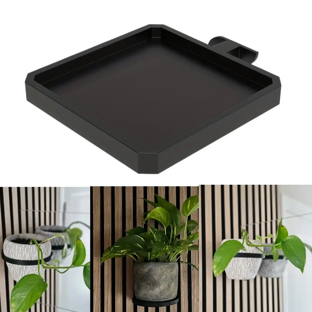 Plant Container Accessories Sound Insulation Board Rack Houseplants Plant Hangers Heavy-duty Floating Bracket No Screws