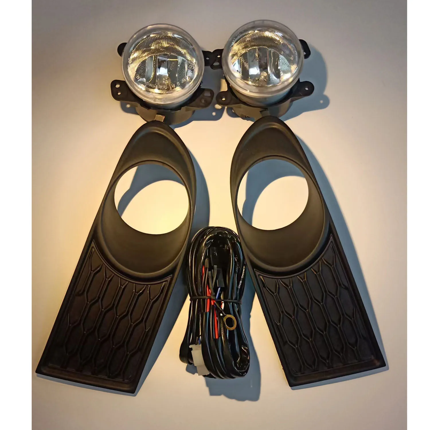 Fit For Dodge Journey 2010-2018 Right&Left Fog Light Lamp Assembly 1 Pair with Wiring 68079850AB 68079851A