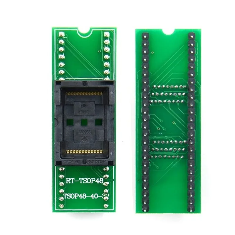 

T35C TSOP48 to DIP48 Adapter, 0.5mm Pitch ZIF Socket for RT809F RT809H XELTEK USB Programmer