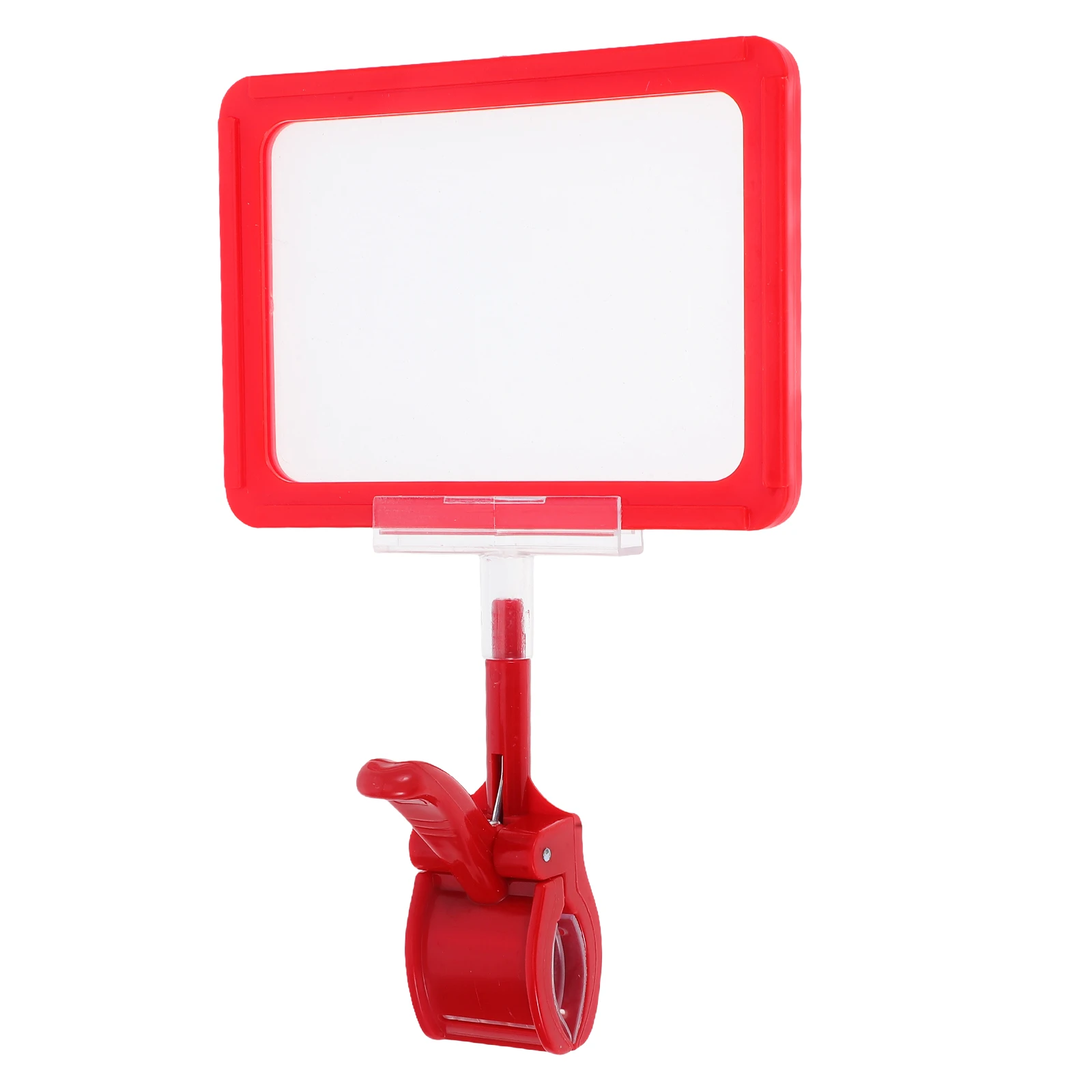 

1 set Double Sided Price Tag Sign Clips Shelf Holder Tabletop Retail Display Clamp Merchandise Marking Labels