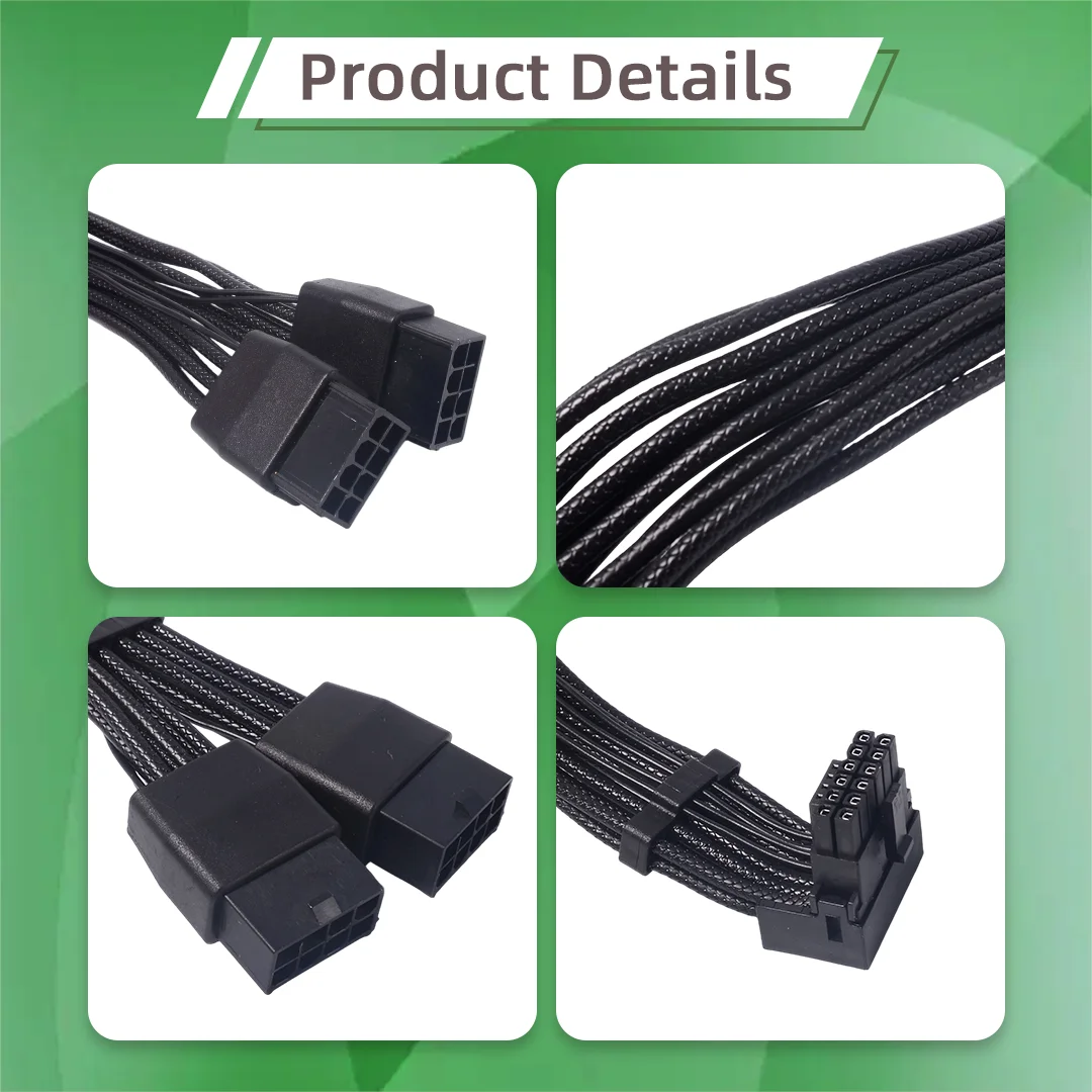Адаптер-переходник для интерфе – обзор и цена Dual 8Pin To 16Pin 12Vhpwr Cable
