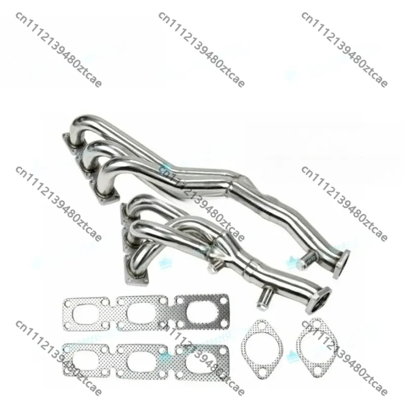Stainless Steel Exhaust Header Downpipe Kit for 3 Series E46 325i Performance Upgrade