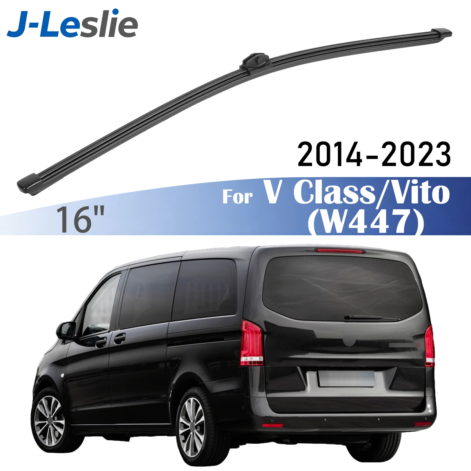 

16" Rear Wiper Blade For Mercedes Benz V Class V250 W447 Vito Tourer 2014-2023 Windshield Windscreen Wipers Washer Rain Brushes