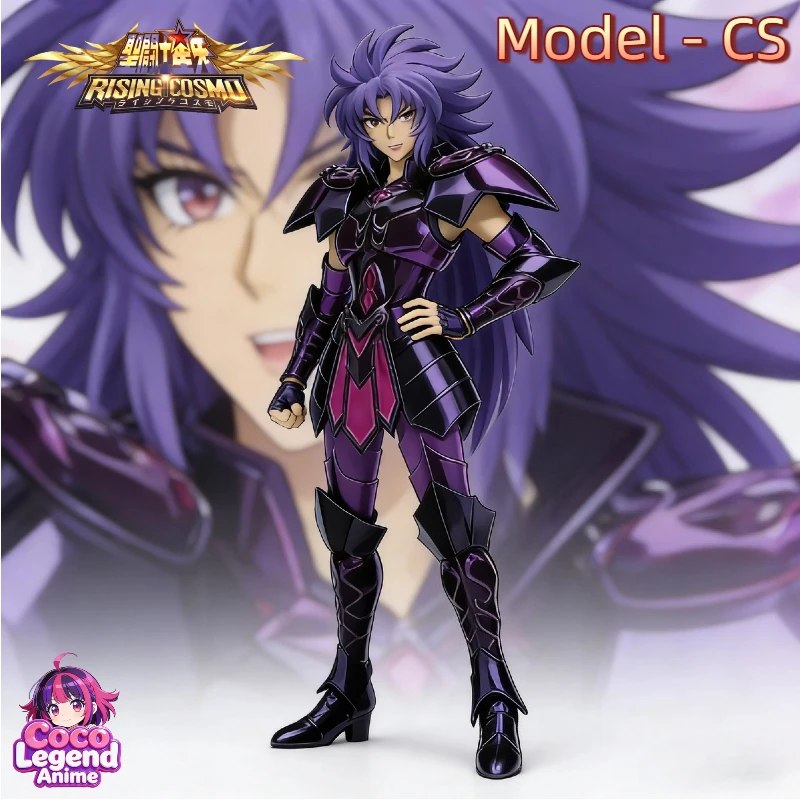 

In Stock CS Saint Seiya Myth Cloth EXGemini Saga With Damaged Armor Hades Surplice Dark Gold Knights of the Zodiac Action Figure