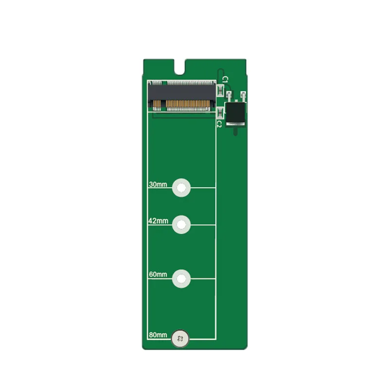 Tarjeta adaptadora M.2 SATA Ngff a SATA 7 + 15, ordenador portátil y de escritorio, Compatible con 2230, 2242, 2260, 2280