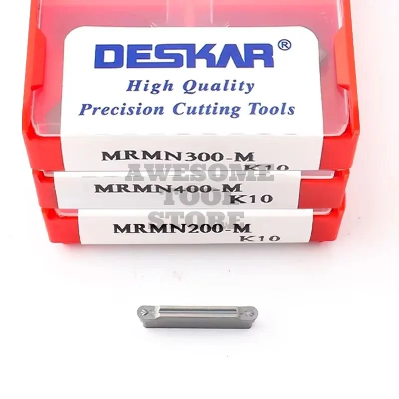 

MRMN200-G MRMN300 MRMN400 DESKAR Carbide Insert CNC cutting Tool MRMN 2mm 3mm 4mm Grooving Inserts for Aluminum