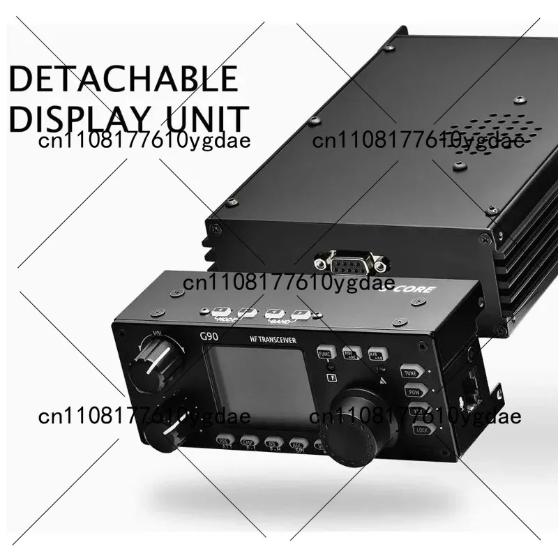 

G90 Radio Transceptor Combination 0.5-30Mhz SDR Transceiver with G90 Cooling Fan G90 Bracket and XPA125b CE-19