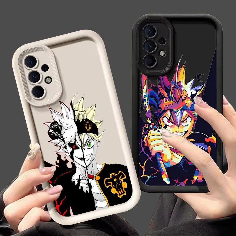 

Asta Black Clover Anime Case For Samsung Galaxy A55 5G A54 A35 A53 A52 A34 A12 A13 A14 A15 A16 A25 A32 A33 Silicone Phone Cover