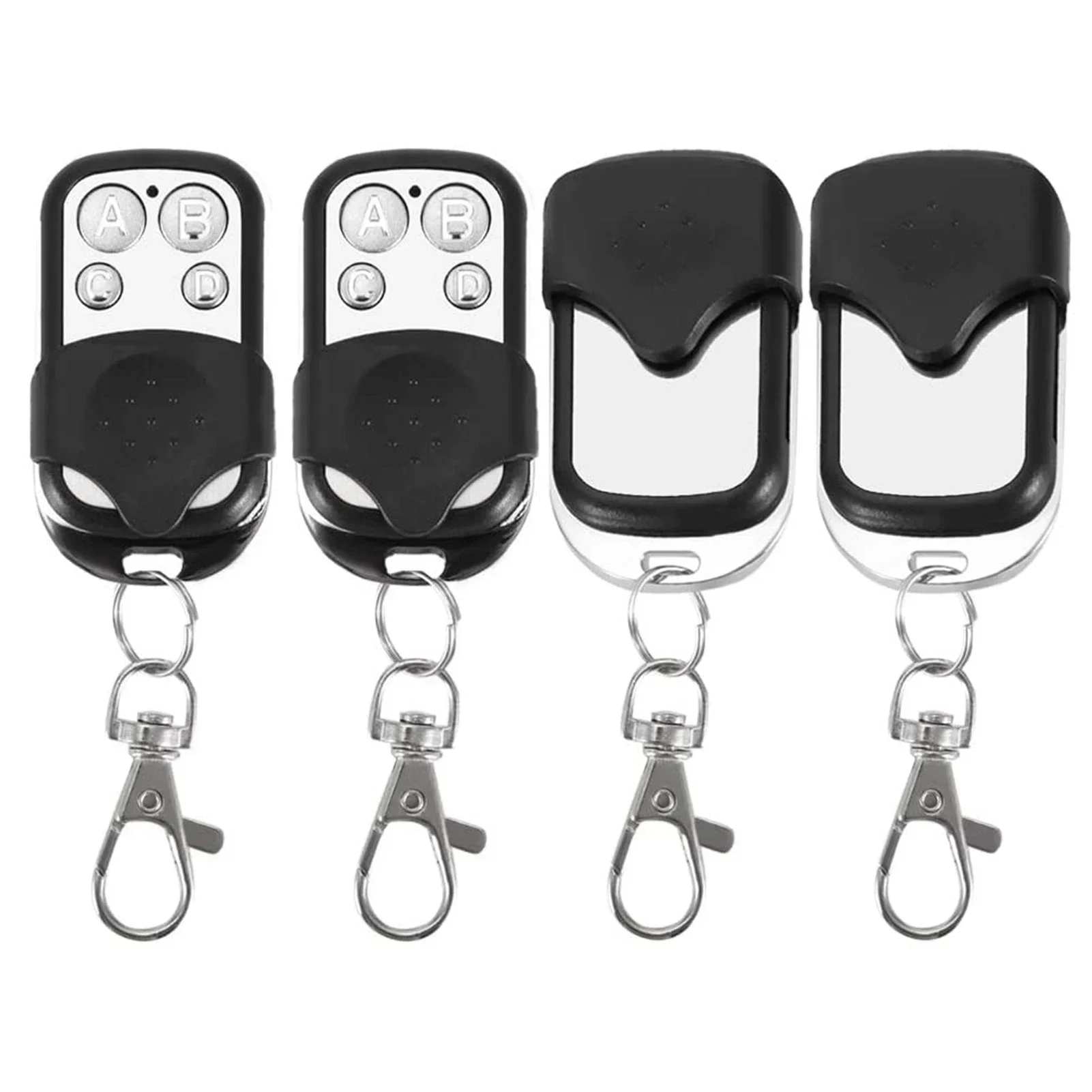 10Pcs 433MHz Electric Cloning Universal Gate Garage Door Opener Remote Control FobsReplacement Key Fob Controller