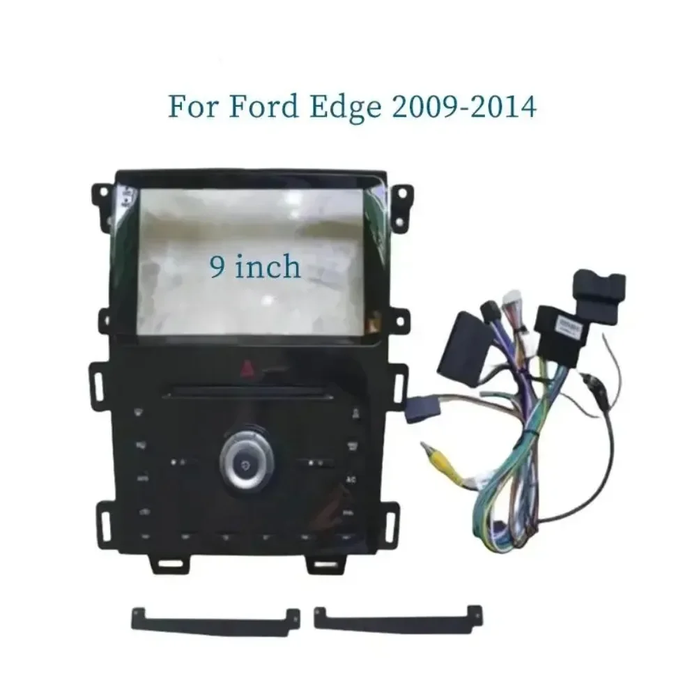 

For Ford Edge 2009-2014 9 Inch Car Frame Fascia Face Plat Adapter Canbus Box Android Radio Dashboard Fitting Panel Kit