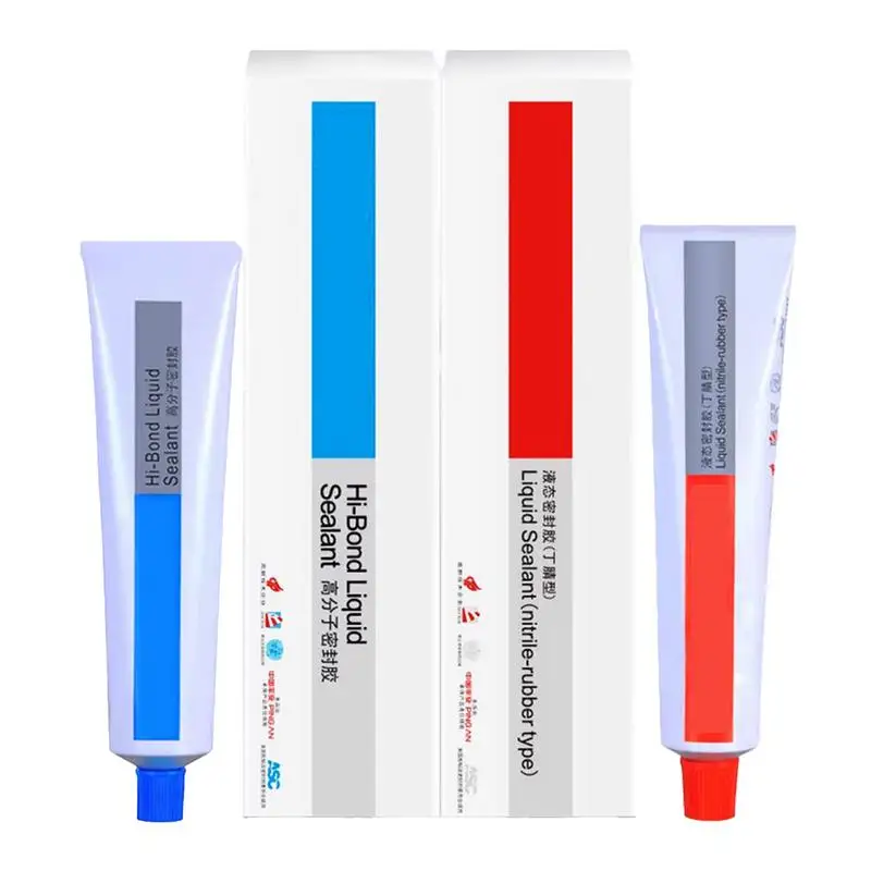 

Liquid Sealant 80g Waterproof Crack Sealant High Temperature Resistant Sealant Car Threaded Water Pipe Sealant Bonding And