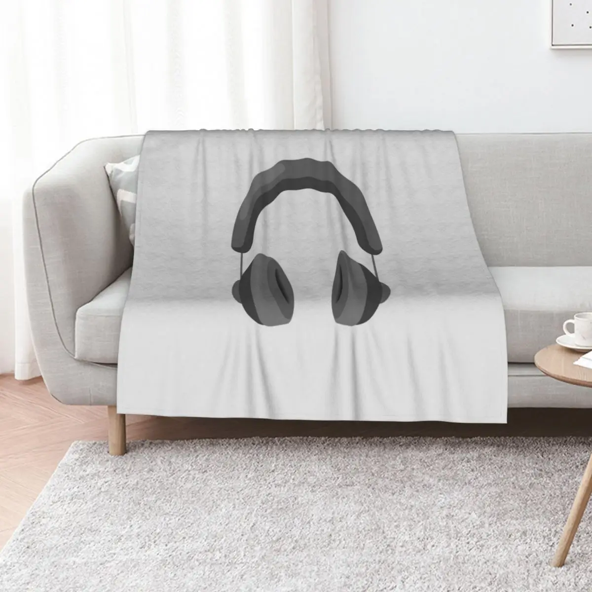 Headphone HeadphonesEarphone Gift Throw Blanket Kid'S Stuffeds Camping Polar Loose halloween Blankets
