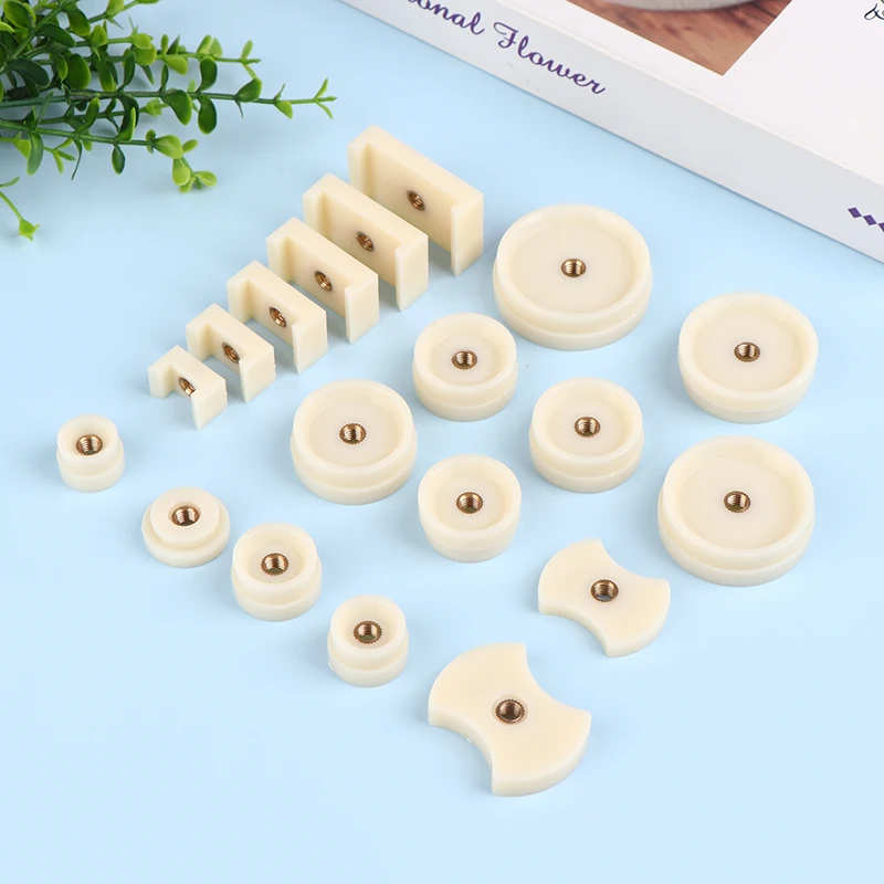 【New】20Pcs/Set Watch Repair Tool Watch Crystal Front Back Case Cover Screw Press Presser Close Dies Accessories Watch Repair Kit
